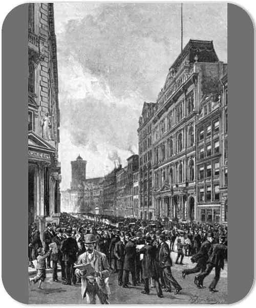 Wall Street panic 1890