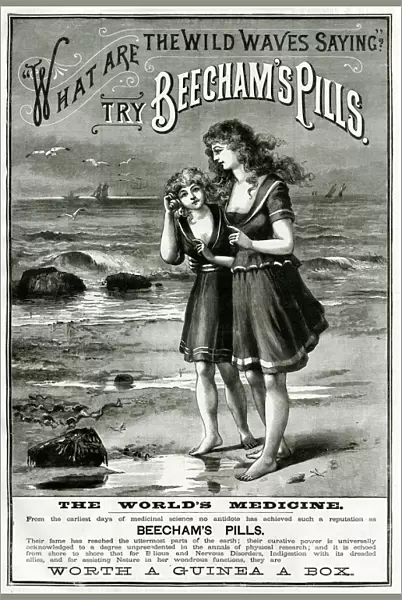 Advert for Beechams Pills 1887