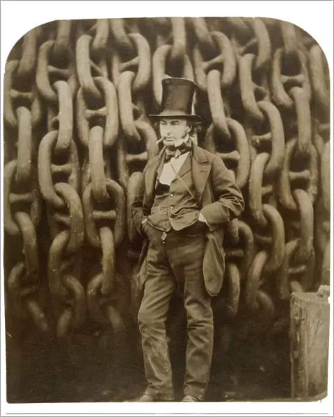 Isambard Kingdom Brunel with chains