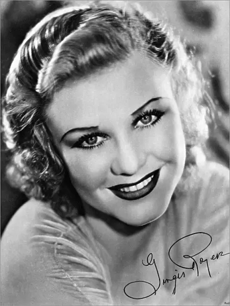 Ginger Rogers  /  W Way 1931
