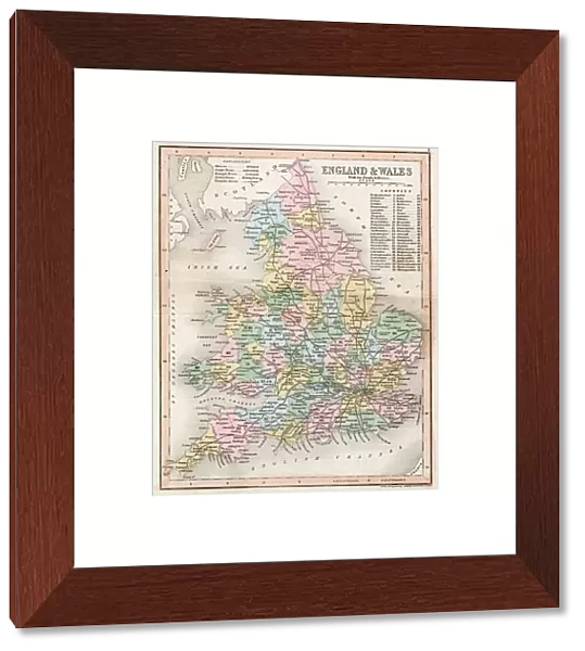 Map  /  England & Wales 1857