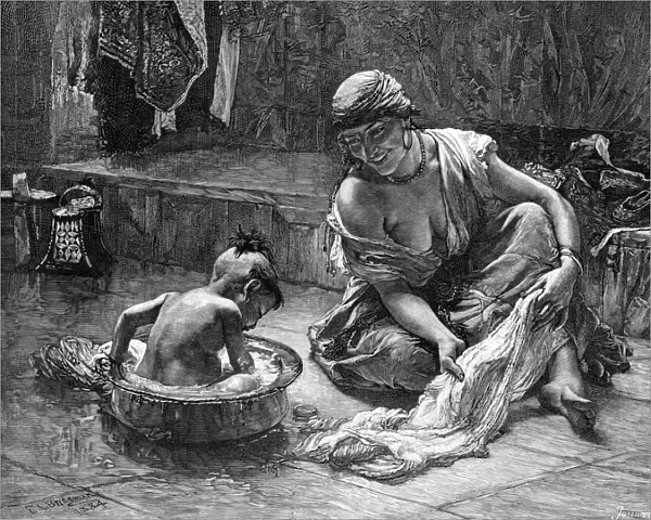 Bathing  /  Cairo 1884