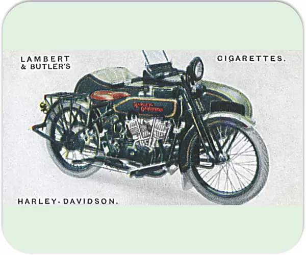 Harley Davidson Cig Card