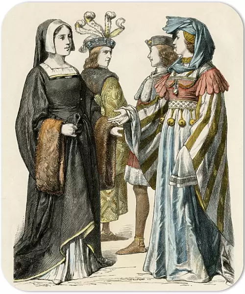 French Costumes 1460-80