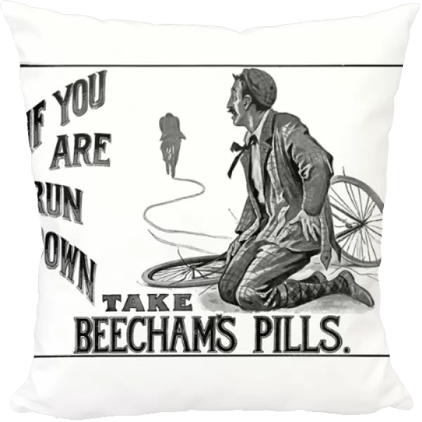 Beechams Pills Cycle Ad
