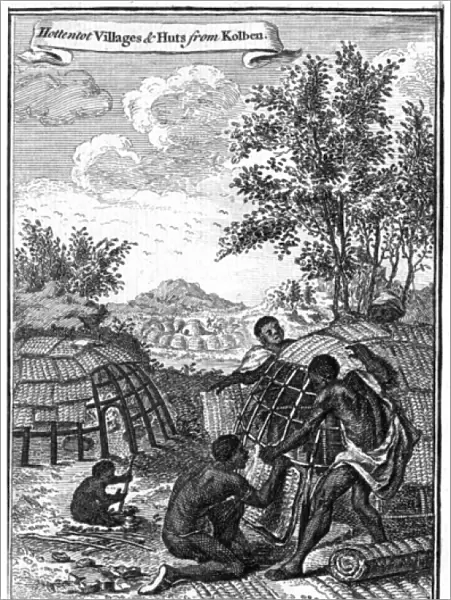 Hottentot Village 1750