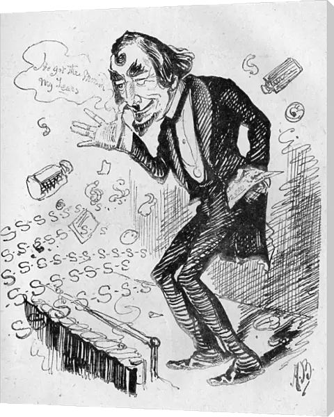 Caricature of Benjamin Disraeli, Conservative leader
