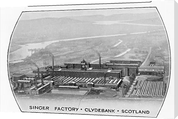 Singer Sewing Machines - factory in Clydebank