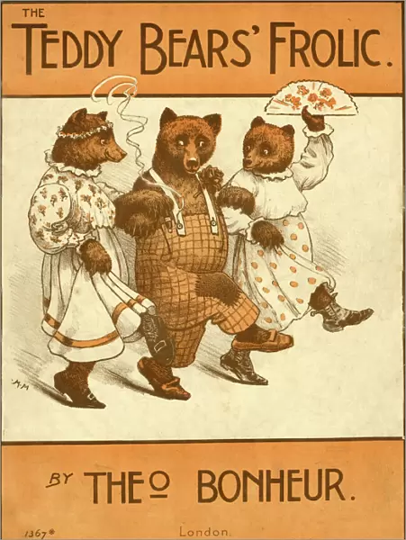 Music cover, The Teddy Bears Frolic