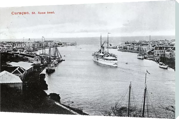 St Anna Bay, Willemstad Harbour, Curacao, West Indies