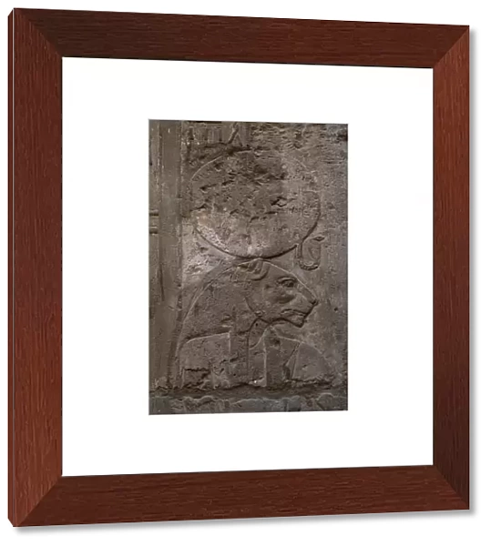Relief depicting Sekhmet, goddess of war