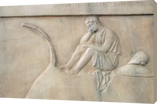 Funerary stele of Democleides (4th century BC)