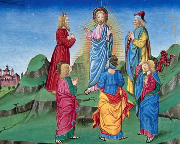 Transfiguration of Jesus in the presence of James, Peter