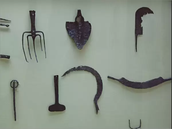 Roman Art. Spain. Agricultural tools
