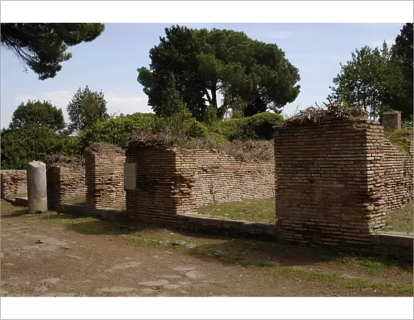 Ostia Antica. House of Augustales