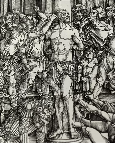 The Flagellation, 1496-1497, by Durer (1471-1528)