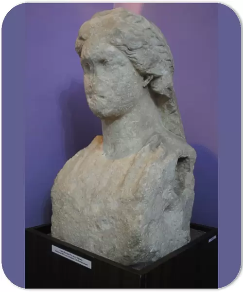 Goddess Demeter. Marble. 4th century BC