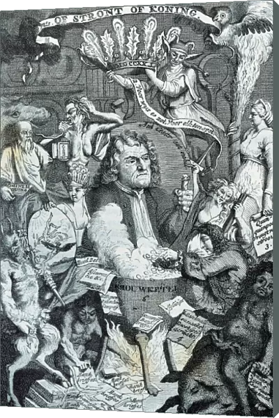 John Law (1671 1729). Scottish economist. Dutch satirical