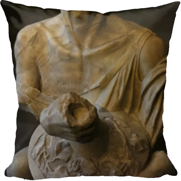 Drunken old woman. Roman sculpture after original of about 2