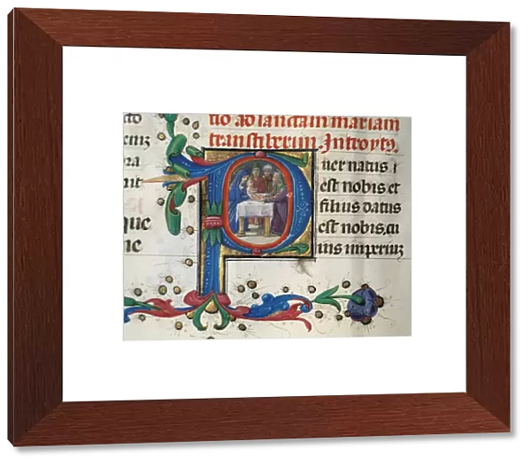 Codex 98. Missale Romanum. By Pedro Ferris (1415-1478), Deta
