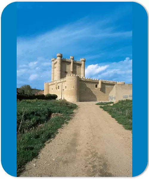 Spain. Fuensaldana Castle