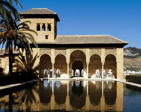 Spain. Granada. Alhambra. The Ladies Tower (Torre de las Dam