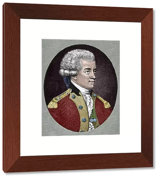 John Paul Jones (1747-1792). Scottish sailor and the United