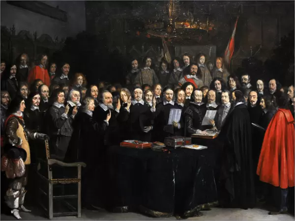 The Ratification of the Treaty of Munster, 1648, by Gerard t
