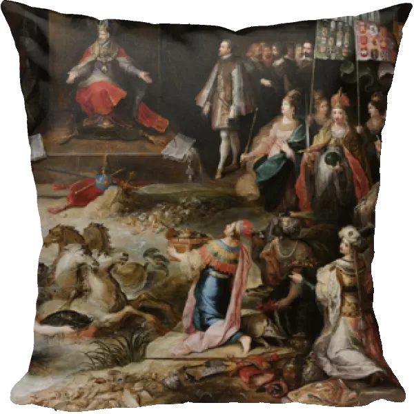 Allegory of the Abdication of Emperor Charles V in Brussels