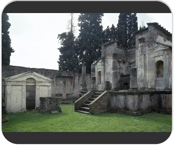 Italy. Pompeii. Temple of Isis. 1st century AD
