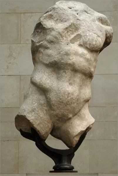 Greece. Athens. Parthenon West Pediment. Figure of Hermes. A