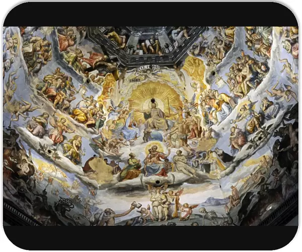 Italy. Florence. Dome of Brunelleschi. Last Judgement, by Gi