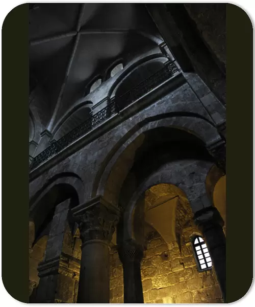 Israel. Jerusalem. Holy Sepulchre. Arches of the Virgin