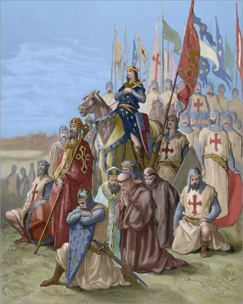 Seventh Crusade (1248-1254). Conquest of Damietta (June 7, 1
