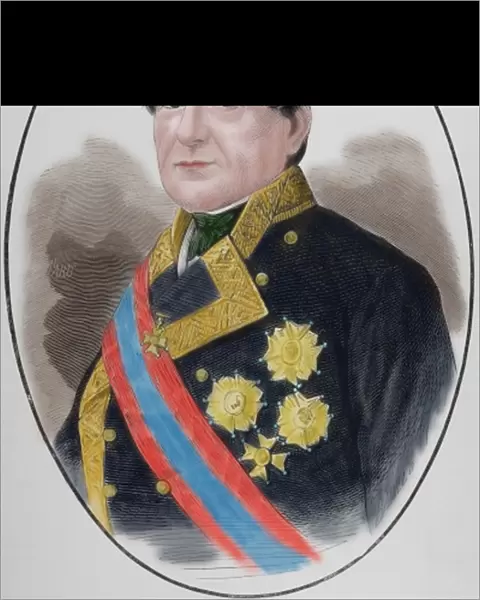 Juan Jose Martinez y Espinosa (1804-1875). Spanish Navy. Por