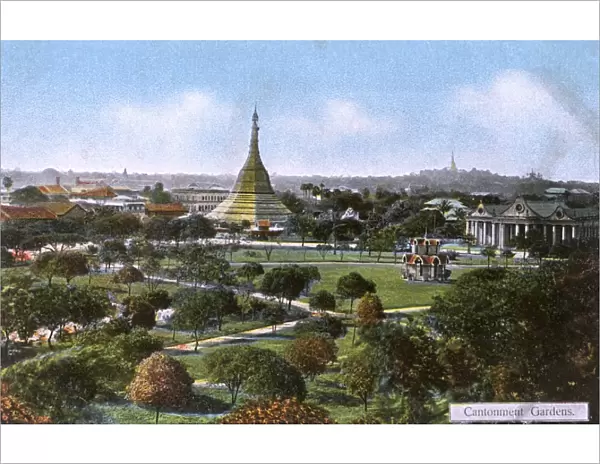 Yangon, Myanmar (formerly Rangoon Burma), Cantonment Gardens