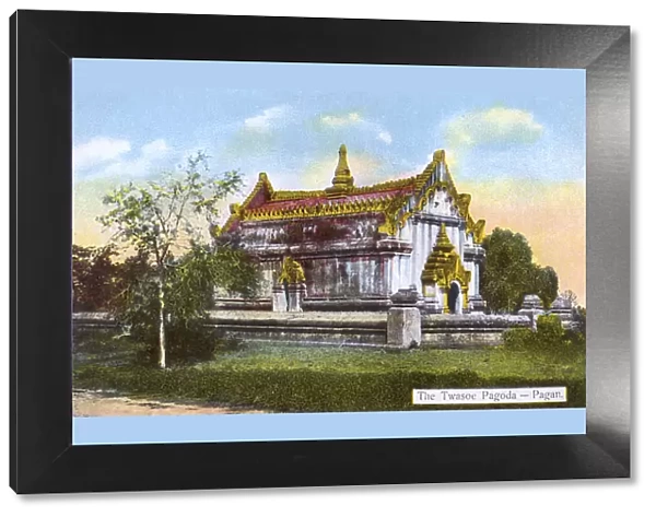 Myanmar - Pagoda at Twasoe, Pagan