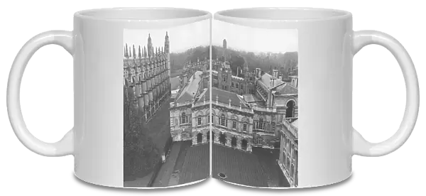 Aerial view, Trinity College, Cambridge University