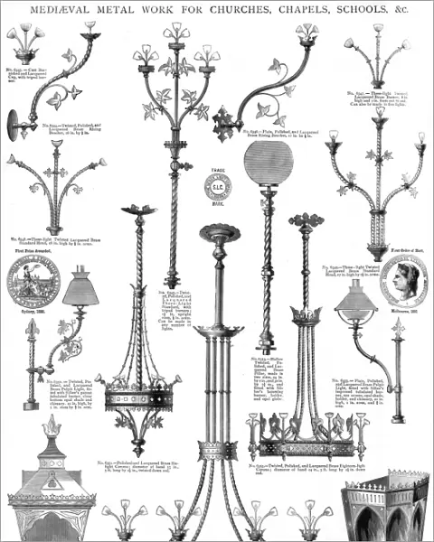 Medieval metalwork for churches, chapels, schools, Plate 167