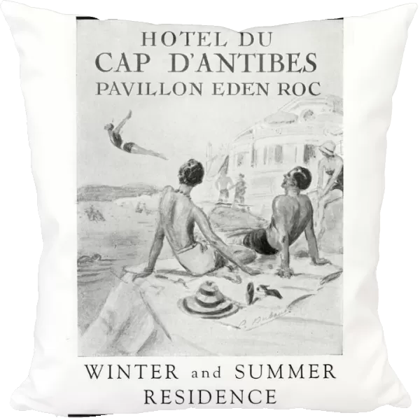 Advertisement for Hotel du Cap D Antibes