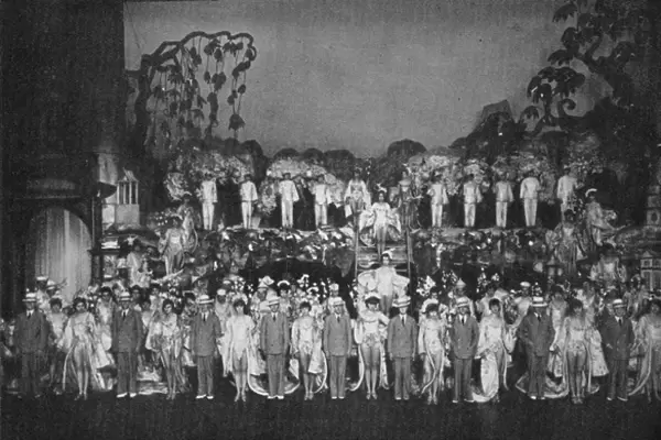 A scene from The Mikado at the Schauspielhause Theatre in Be