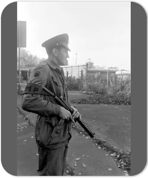 Military Police guard, West Berlin, Germany