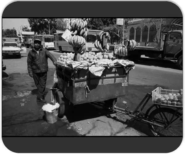Fruit seller Cairo, Egypt