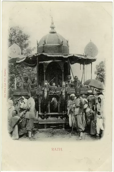 Mumbai, India - Festival of Ratha Yatra - A Chariot
