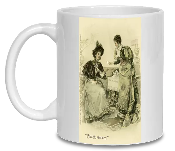 Ladies taking tea