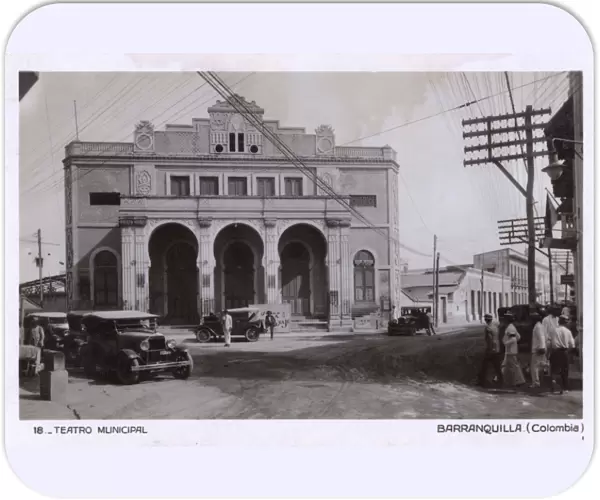Municipal Theatre, Barranquilla, Colombia, Central America