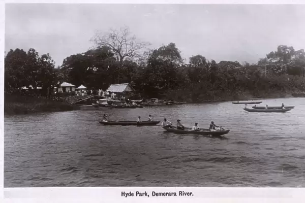 Hyde Park, Demerara River, Guyana, South America