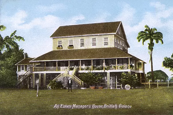 Estate Managers house, Guyana, South America