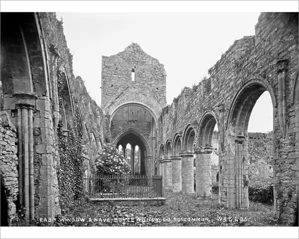 East Window and Nave, Boyle Abbey, Co Roscommon