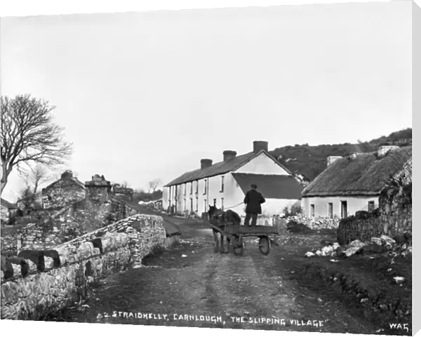 Straidkilly, Carnlough, The Slipping Village